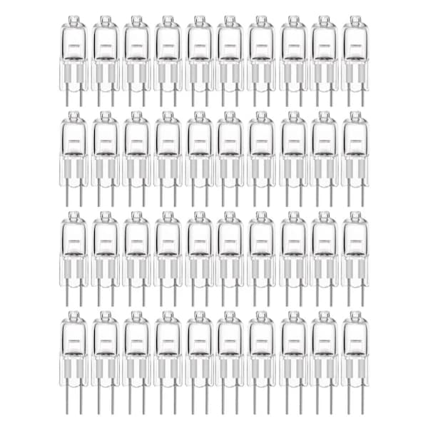 HA-20-pakning G4 halogenpærer 10W 12V - Varmhvit