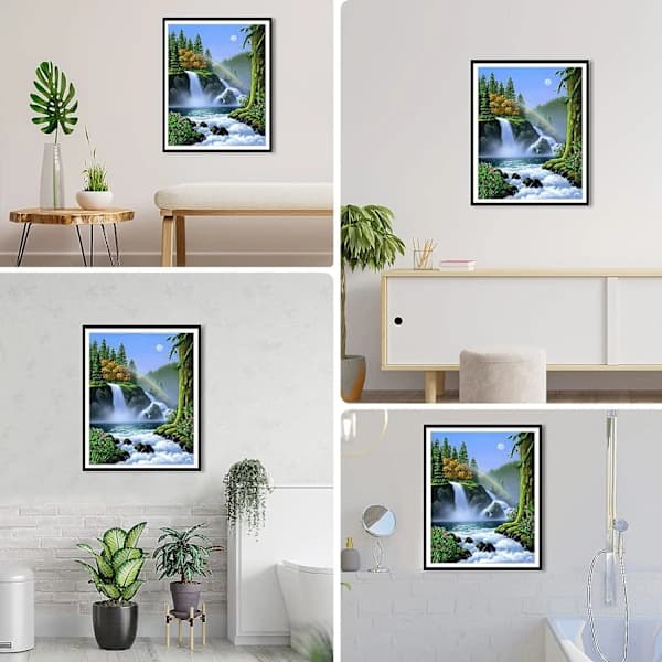 5D skjønnhetsdiamantmaleri dekorasjonssett 30*40cm 13