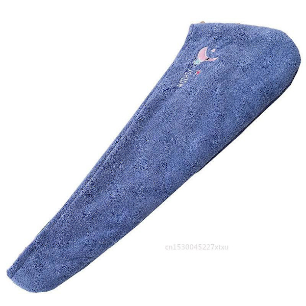 Dametøj Magisk Absorberende Mikrofiber Brusebadshætte Håndklæde Badehætter Tørre Hårhætte Hurtigtørrende Blød Til Dame Langt Tykt Hår Turban