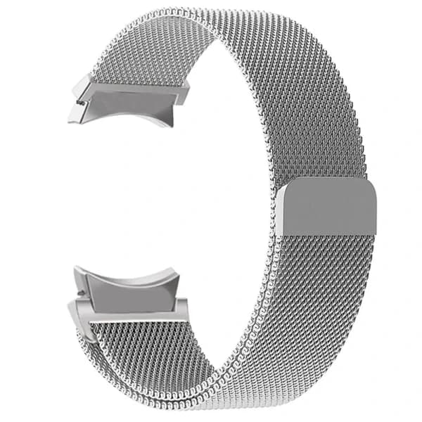 Armband, Milanese Loop, armband, correa, 47mm, 43mm, 40mm, 44mm, 45mm Silver