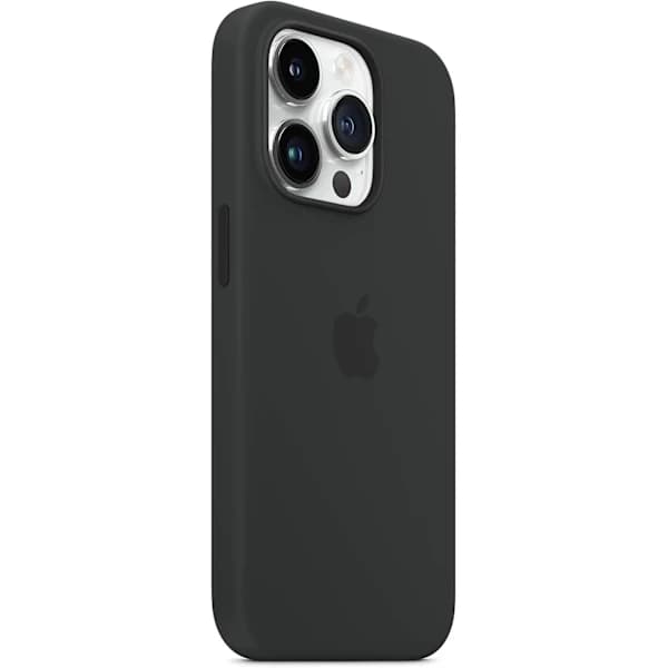 Kompatibel med iPhone 14 Pro – Midnattsfarget silikondeksel med MagSafe