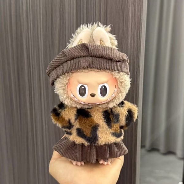 [HH] 17cm Labubu Kläder och Accessoarer Endast Designer, Dockor Ingår Ej, Labubus Original Klädset för La Bubu Docka for 17cm doll CN52