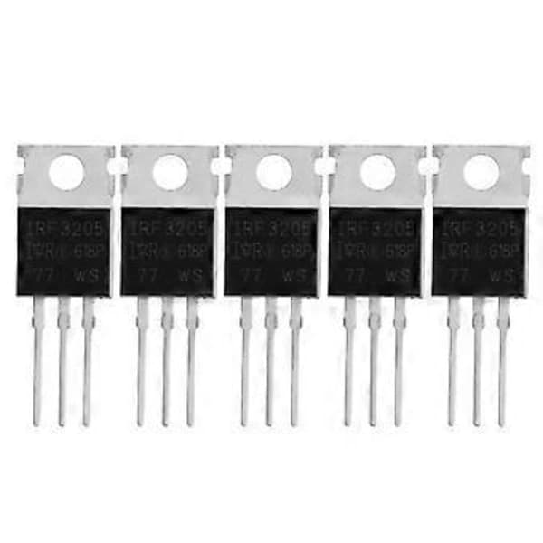 5 st IRF3205 Effekttransistor Fälteffekt IRF3205PBF TO-220 MOSFET Rör Ny