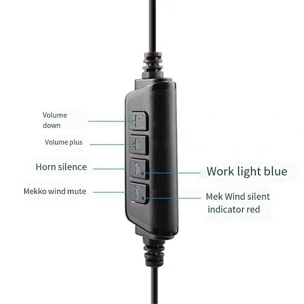 Langallinen USB-kuulokemikrofoni, puhelinkeskuskuulokkeet, melunvaimennus, pehmustetut kuulokkeet