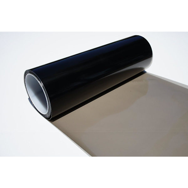11 x 39 tommer selvklebende frontlykter, baklykter, tåkelys farget vinylfilm (lys svart)