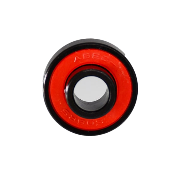 Skateboardlager - 1 stycke, 22*22*13,1 mm, lagerstål, svart + röd