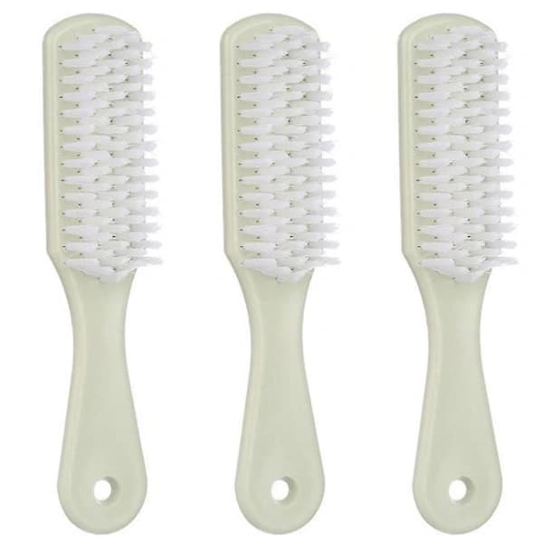 Boot Brush Comfortable Plastic Handle Cleaning Shoes Scrubbing Soft Cleaning Brush Pink Green