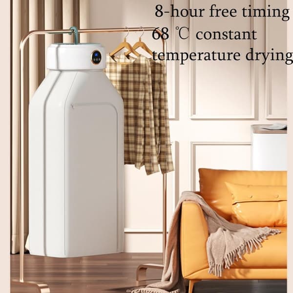 Portable Foldable Drying Rack - with Temperature Control - for Clothes Drying