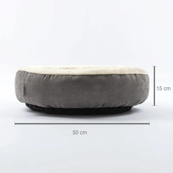 Amazon Pop Rund Varm Dyreseng xs Mørkegrå