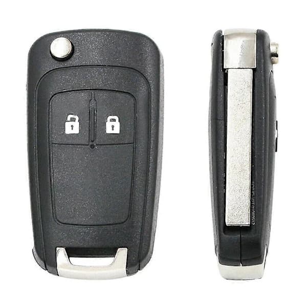 2-Knaps Bil Foldbar Nøglehus Udskiftning Foldbar Nøgle Til Opel Adam Til Astra J Til Cascade Til Corsa E Til Karl Til Mokka []