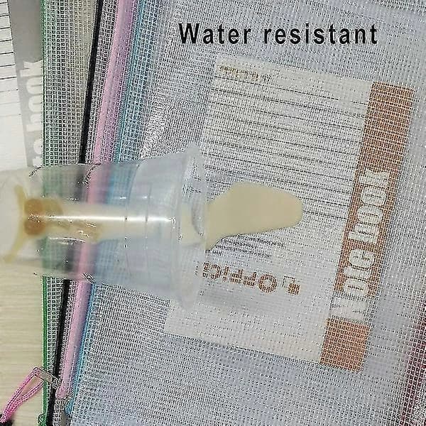 HA-Plastfickor - 24 st Plastmappar Dokumentfickor A5 Ziplock-påsar Plastfickor Present