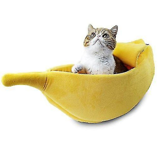 Lemmikki kissanpetitalo söpö banaani, ihanat lemmikkitarvikkeet kissoille pennuille(s)