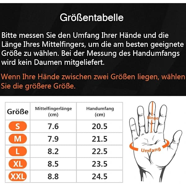 Vandtætte vinterhandsker til mænd, touchscreen-kompatible skihandsker, motorcykelhandsker