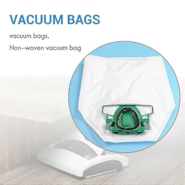 Vorwerk Kobold VK200/FP200 12-pack Ersättningsdammsugarpåsar