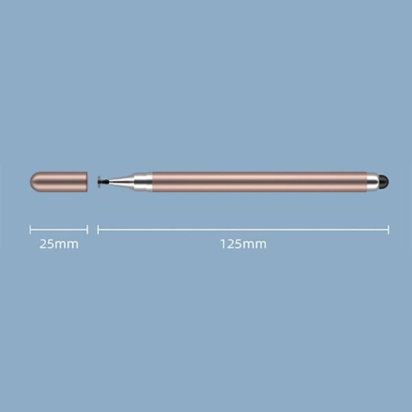 Pekskärm Stylus Penna | 1 stycke | Plastkropp | 150mm Längd | Vit