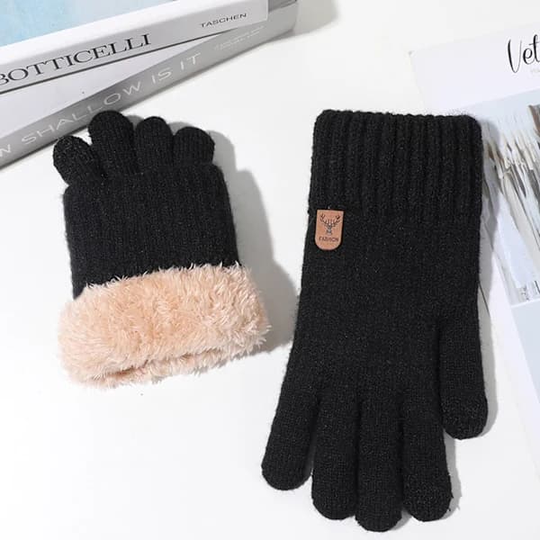 Bløde, elastiske, termiske touchscreen-handsker til mænd og kvinder, velegnet til vinter Style 3