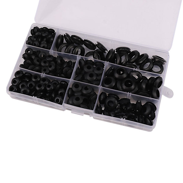 260 stk Gummipakning Assortert Ledningsrulle Ledning Pakning M3 / M4 / M5 / M6 / M8 / M10 / M12