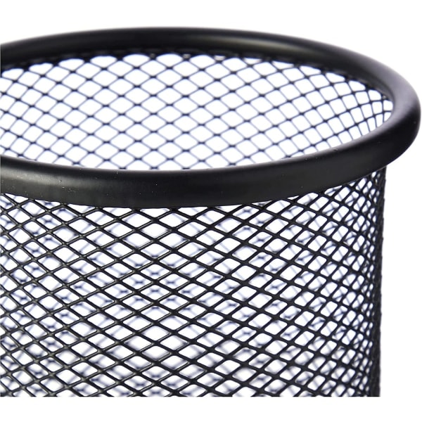 Kontorpapir Jern Mesh Penneholder Student Brevpapir Metal Gitter Skrivebord Opbevaringsspand null ingen