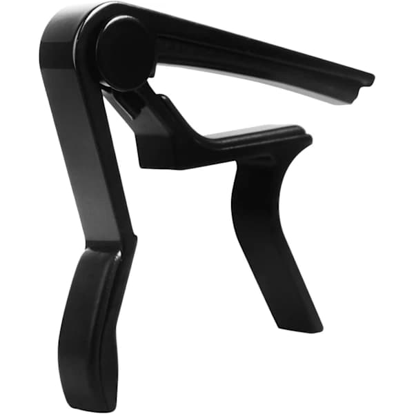 Guitar Capo Streng Akustisk & Elguitar CapoCapo til akustisk guitar (Sort)