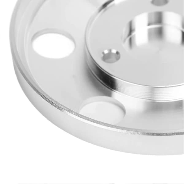 Luftkonditionering AC Kopplingskåpa Kit Metall Hög Hållfasthet 8847 för Sanden 508 Kompressor Silver []