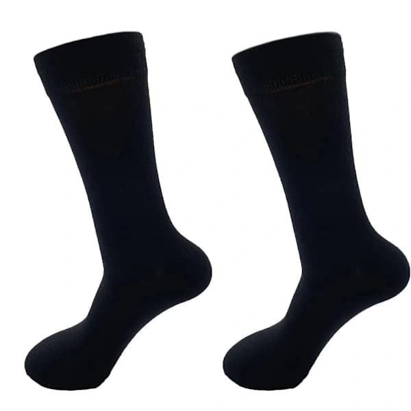 Bambusstrømper 10 par (Sort) Sort 39-42 39-42