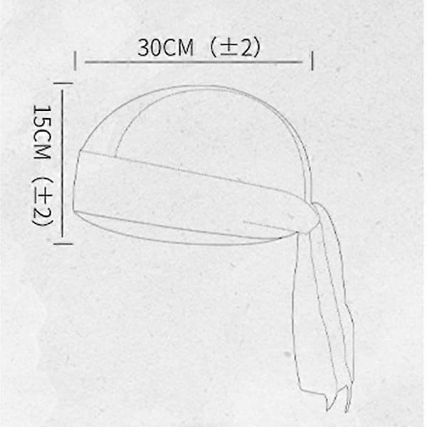 HA~Solhatt Visir Hodeplagg Forknytt Bandana Hatt Med Skygge Sykkelcaps style 8