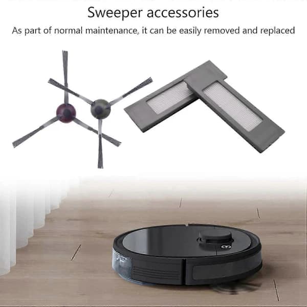 För Deebot Ozmo 920 950 -suodatin sivuharjasarja, pölynimurin lisävarusteet Deebot Ozmo 920 950 -malliin
