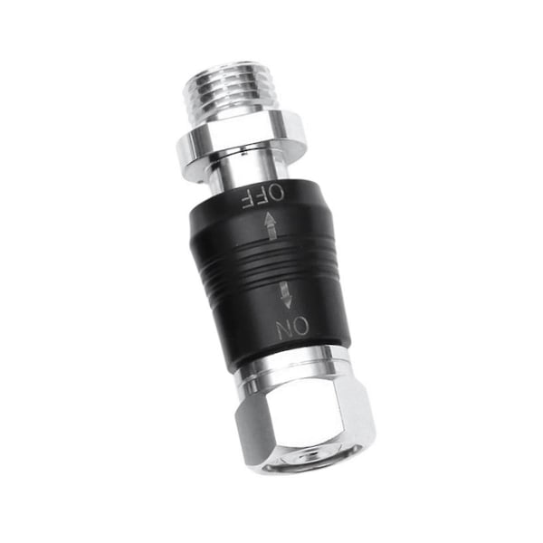 Scuba Diving Regulator Adaptor 9/16 Thread Connector With On Off Switch Bcd Valve Medium Pressure R