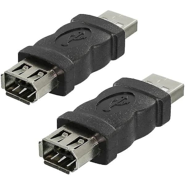 eightnice Firewire Ieee 1394 6-benet hun til USB han-konverter (2 stk)