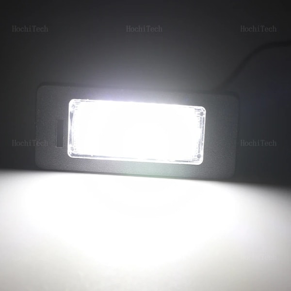 /HA/2x Canbus LED-rekisterikilven valolamppu Audi A1 A4 B8 4D 5D A5 S5 2D 5D A6 S6:lle VW Golf Passat LED-rekisterikilven valo VALKOINEN