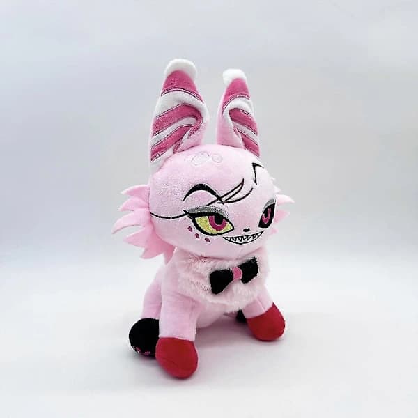 Hazbin Hotel Pehmolelu Husk Meow Pehmoeläin Pinkki