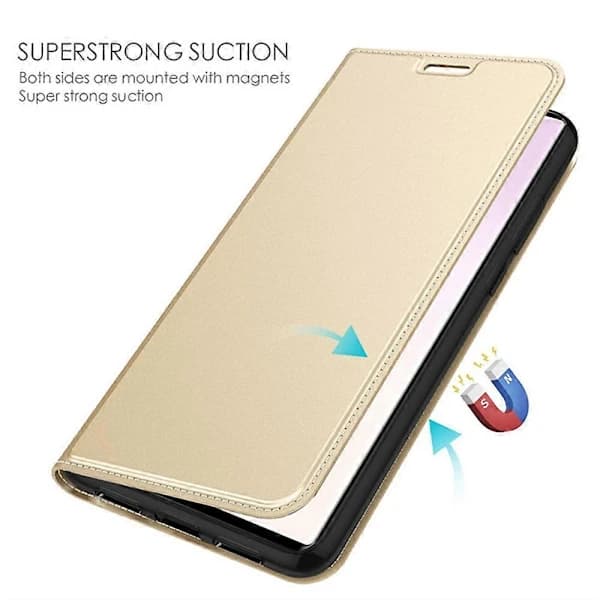 Til iPhone 14 Etui Magnetisk Lukning Læder Telefoncover Kortlomme Visningsstativ