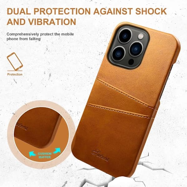 Suteni Kalvetekstur Kortplads Telefoncover til iPhone 14 Pro Max