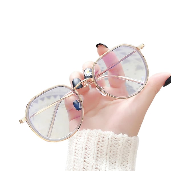 Fashion Anti-blå Ljus Glasögon Ultralätta Anti Ögonbelastning Ögonskydd Glasögon För Vuxna Och Studenter Läsning