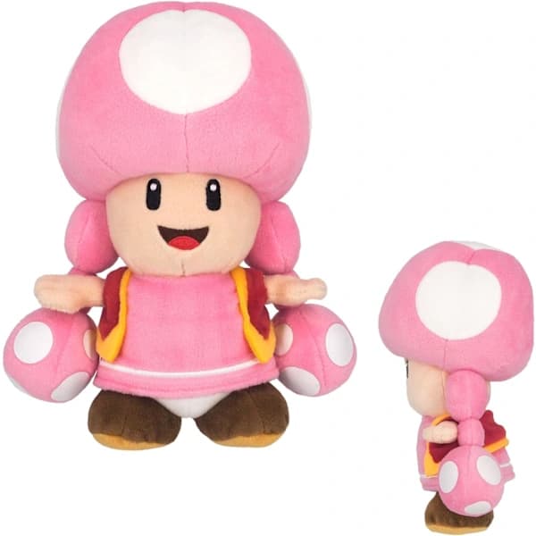Sanei Super Mario All Star Collection AC33 Toadette 17 cm Pehmo