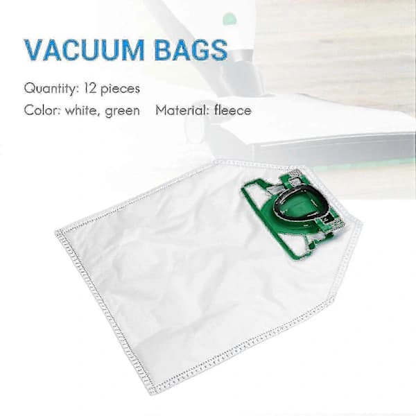Vorwerk Kobold VK200/FP200 12-pack Ersättningsdammsugarpåsar