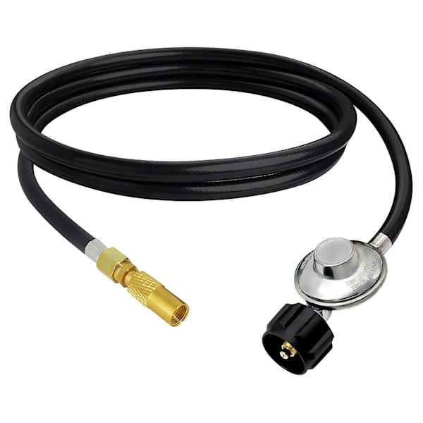 5ft Propangasslange og regulator erstatningssett for Roadtrip Grills, qcc1 lavtrykks propan