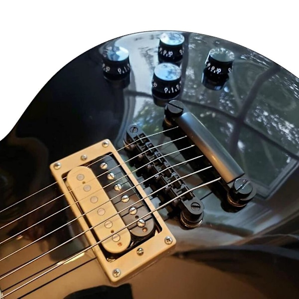 Tune-o-matic stall och stallstycke med dubbar set för Abr-1 stall stil LP elgitarr ersättning