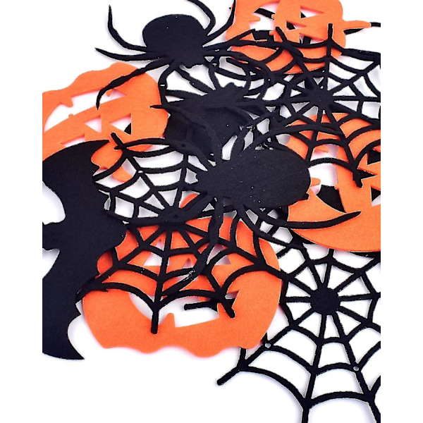 Halloween-festväggdekoration Spindelnät Pumpa Logotyp (a, Typ) 1 st