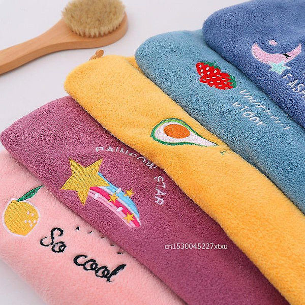 Dametøj Magisk Absorberende Mikrofiber Brusebadshætte Håndklæde Badehætter Tørre Hårhætte Hurtigtørrende Blød Til Dame Langt Tykt Hår Turban
