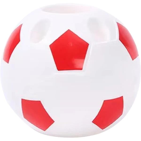 HA Desktop Organizer Football - Lightweight Plastic Pen Holder, Multifunctional Office Accessory