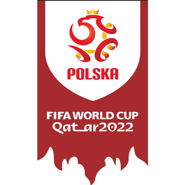 Polen VM 2022 Qatar Hängande flaggor