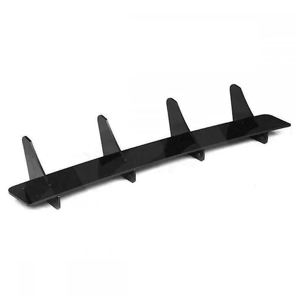 Bilens bagkofanger læbe diffuser spoiler splitter til Golf 7