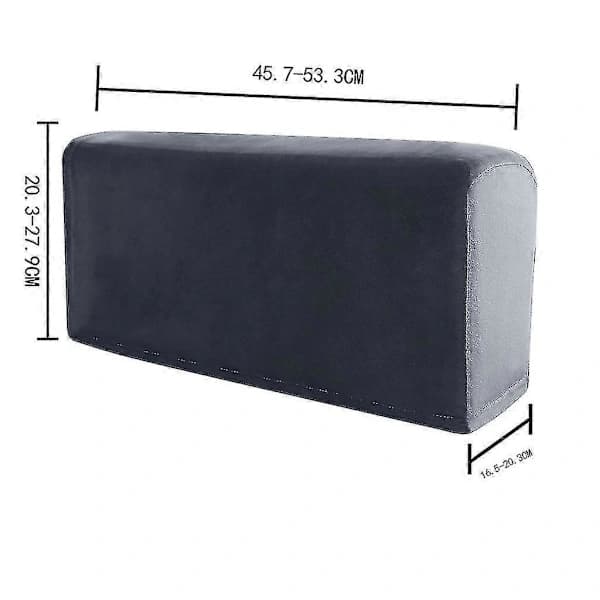 HA~2 stk Sofatrekk Armlenetrekk Stretch Sofabeskyttelse (beige)