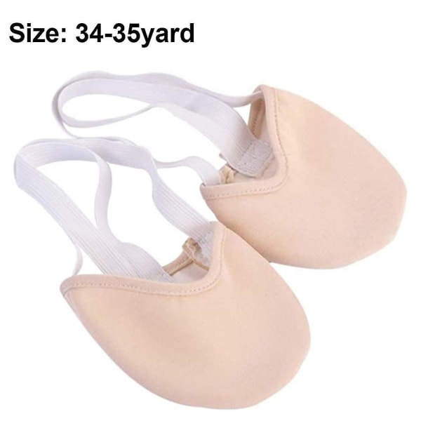 1 Pair Soft Bottom Dance Turning Shoes