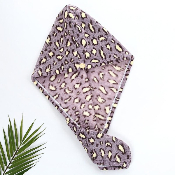 25*65cm 1 kpl Pikakuivapyyhkeet Korallifleece Kuiva Hiukset Hattu Suihku Myssy Lady Turban Kylpy Pyyhe Imeytyvä