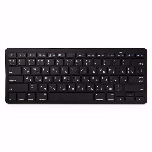 Rysk spansk trådlöst Bluetooth-tangentbord för iPad surfplatta bärbar dator smartphone stöd iOS Windows Android system Mac-tangentbord