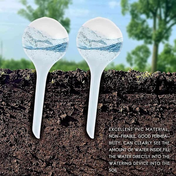 HA-12 automatiske vanningskuler i plast for planter, selvvanning