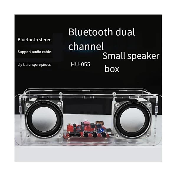 DIY Bluetooth-høyttalersett Elektronikk DIY Lodeprosjekt Øvelse Lodding Montering Diy Elektronisk