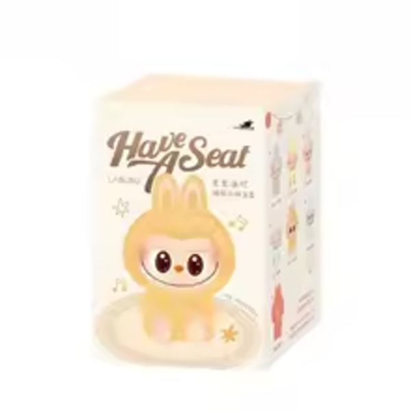 /HA/Højkvalitets 1-pakke TIL POP MART LABUBU 2.0 Monster Spændende Macaron Plysdukke Legetøj Blind Box YanBaBa